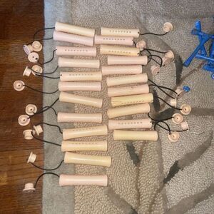 Vintage Diane Cold Wave Perm Curlers -‎ X-Large Yellow 23